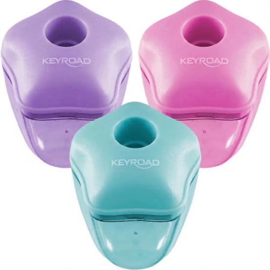 Keyroad Single-Hole Sharpener - Star Pastel x 1pc Assortment