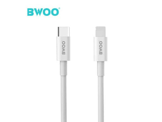 BWOO USB-C To Lightning Cable White 1m Model X193