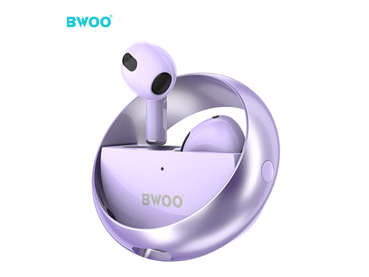 BWOO Wireless Earphones BW74 Lilac