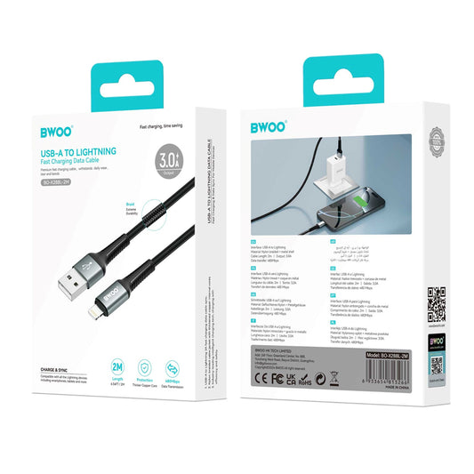 BWOO Charging Cable Usb-A To Usb-L 2M