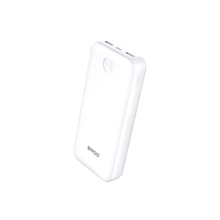 BWOO 20000mAh Power Bank With LED Light Display