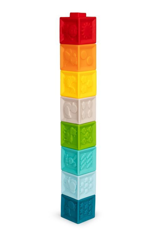 Soft rubber sensory blocks for children 6+