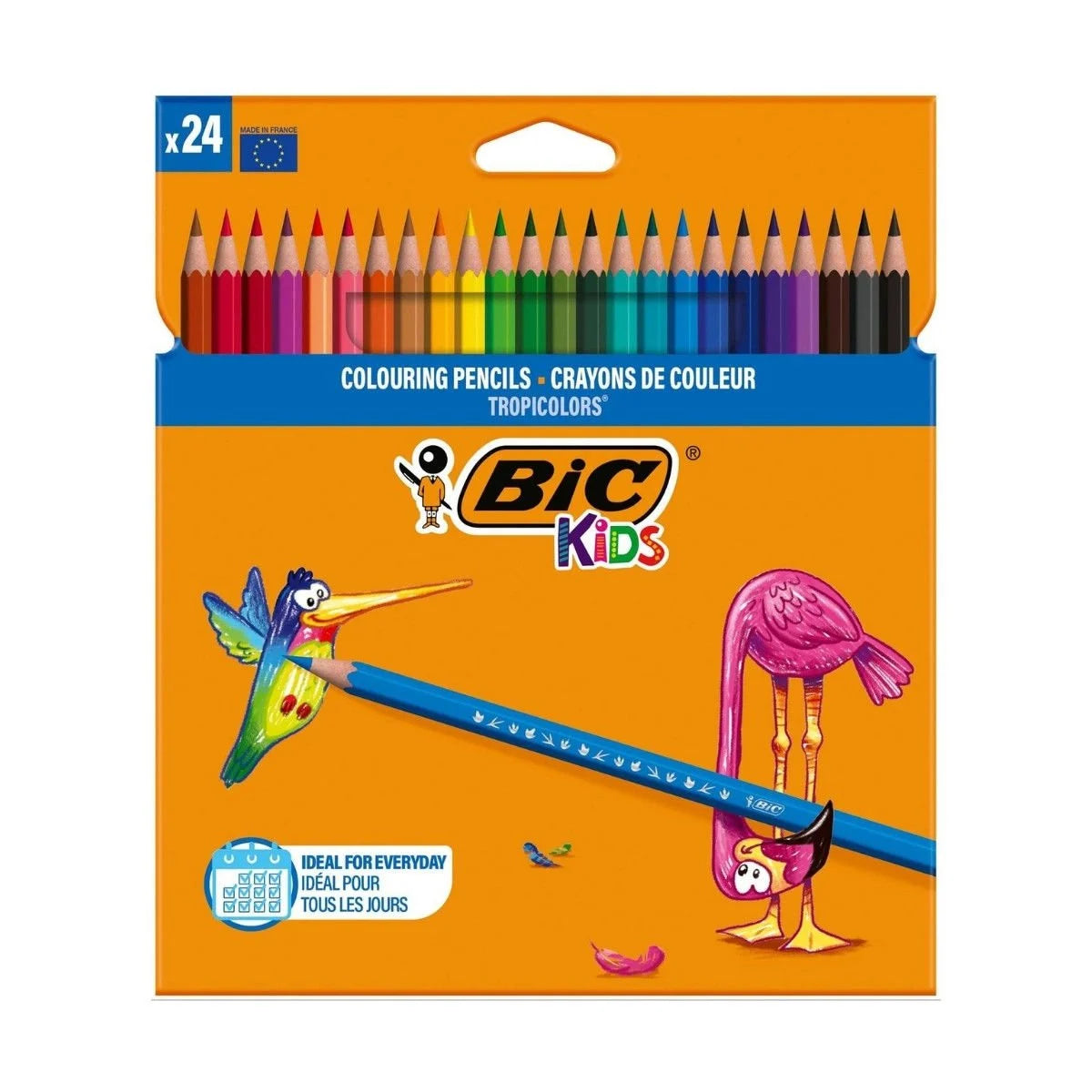 BIC Kids Colouring Pencils 24 Pack Multi Colour
