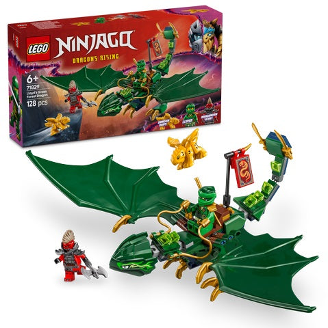 LEGO NINJAGO LLOYDS GREEN FOREST DRAGON