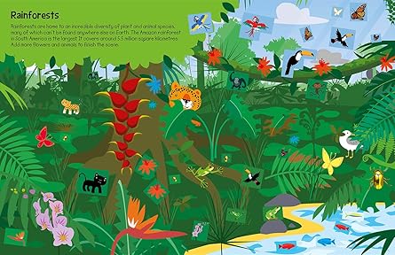 555 Sticker Fun - Earth Activity Book