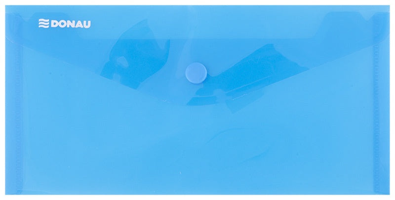 Envelope folder DL transparent Blue