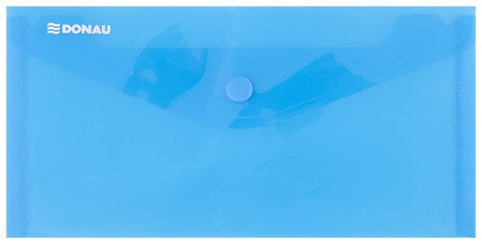 Envelope folder DL transparent Blue
