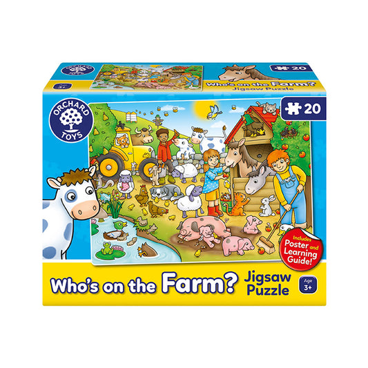 Who's on the Farm? Jigsaw - Orchard Toys