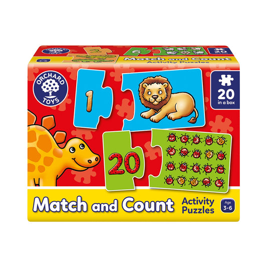 Match & Count Activity Puzzle - Orchard Toys