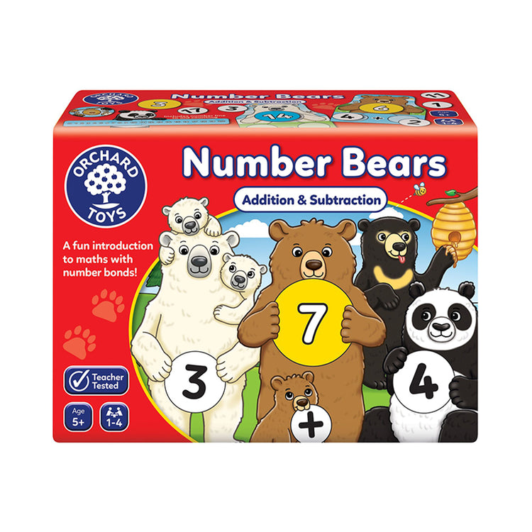 Number Bears Game - Orchard Toys