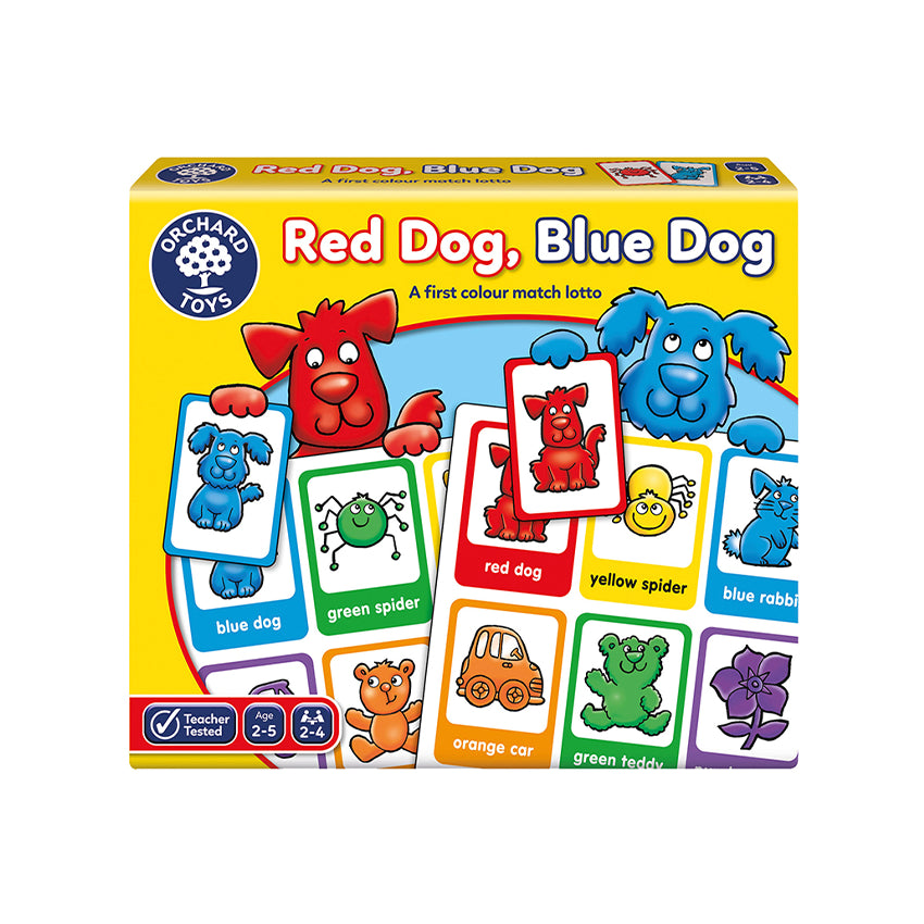 Red Dog Blue Dog Game - Orchard Toys