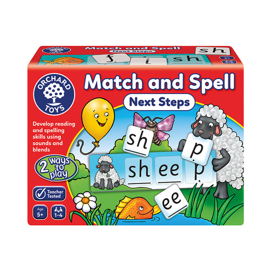 Match & Spell Next Steps - Orchard Toys