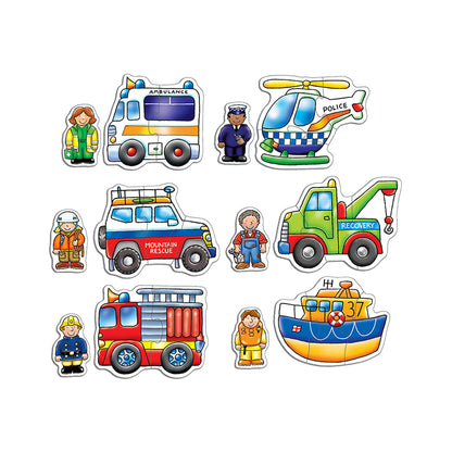 Rescue Squad Jigsaw Puzzle - Orchard Toys
