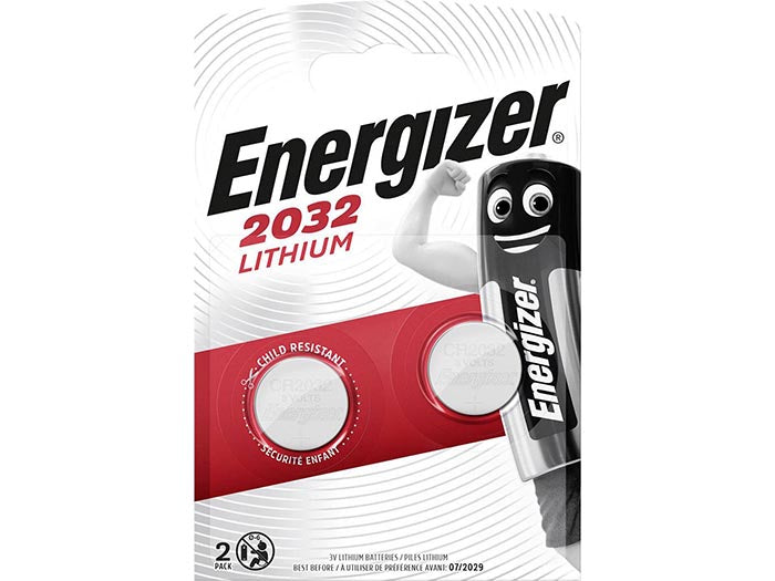 Energizer 2032 Lithium Battery - Pack of 2