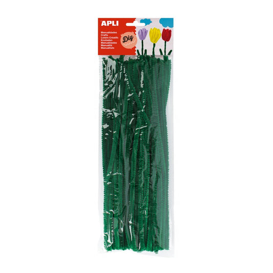 Pipe cleaners green (Choose amount or pack of 50)