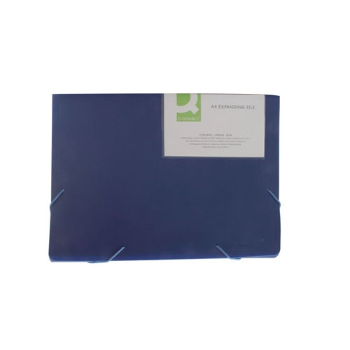 File folder 13 dividers tabs blue