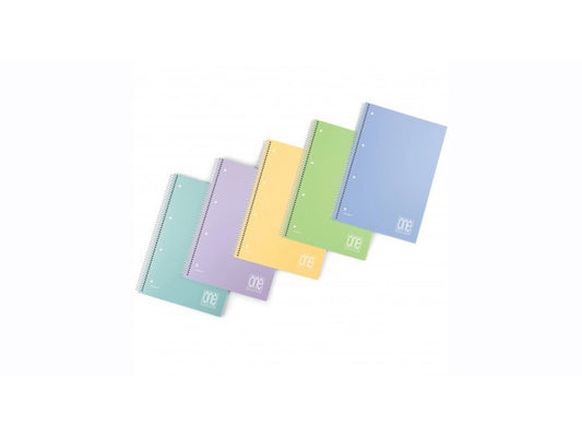 Blasetti Notebook A5 Wb Ruled (In 6 Assorted Pastel Colours)