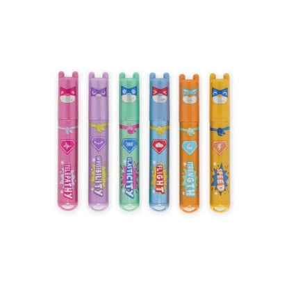 LEGAMI Set of 6 Mini Highlighters – Teddy’s Superpower