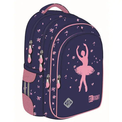 COMING SOON - Pink Ballerina 4-compartment backpack BP58 40x28x18 cm