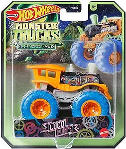 Hot Wheels Monster Trucks Glow in the Dark Vehicle 2026