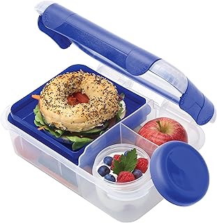 Smash LEAK PROOF BENTO LUNCHBOX 1.6L - Assorted Blue/Pink