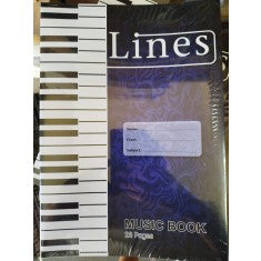 Lines Music Book