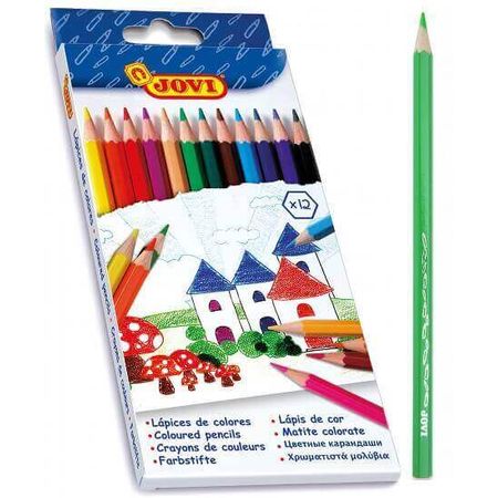 Jovi Coloured Pencils x12 3yrs+