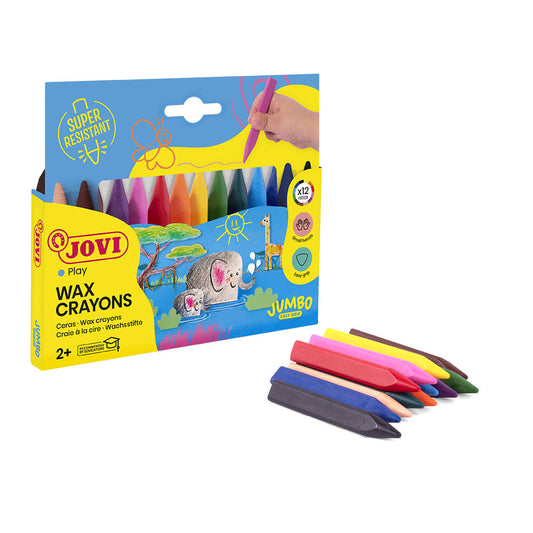 Crayons Jumbo Wax Crayons x12