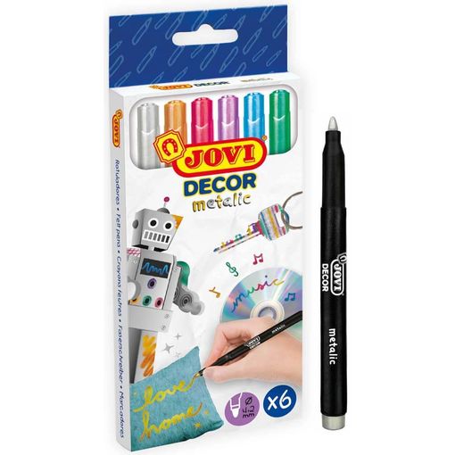 Jovi Decor Metallic Markers x6