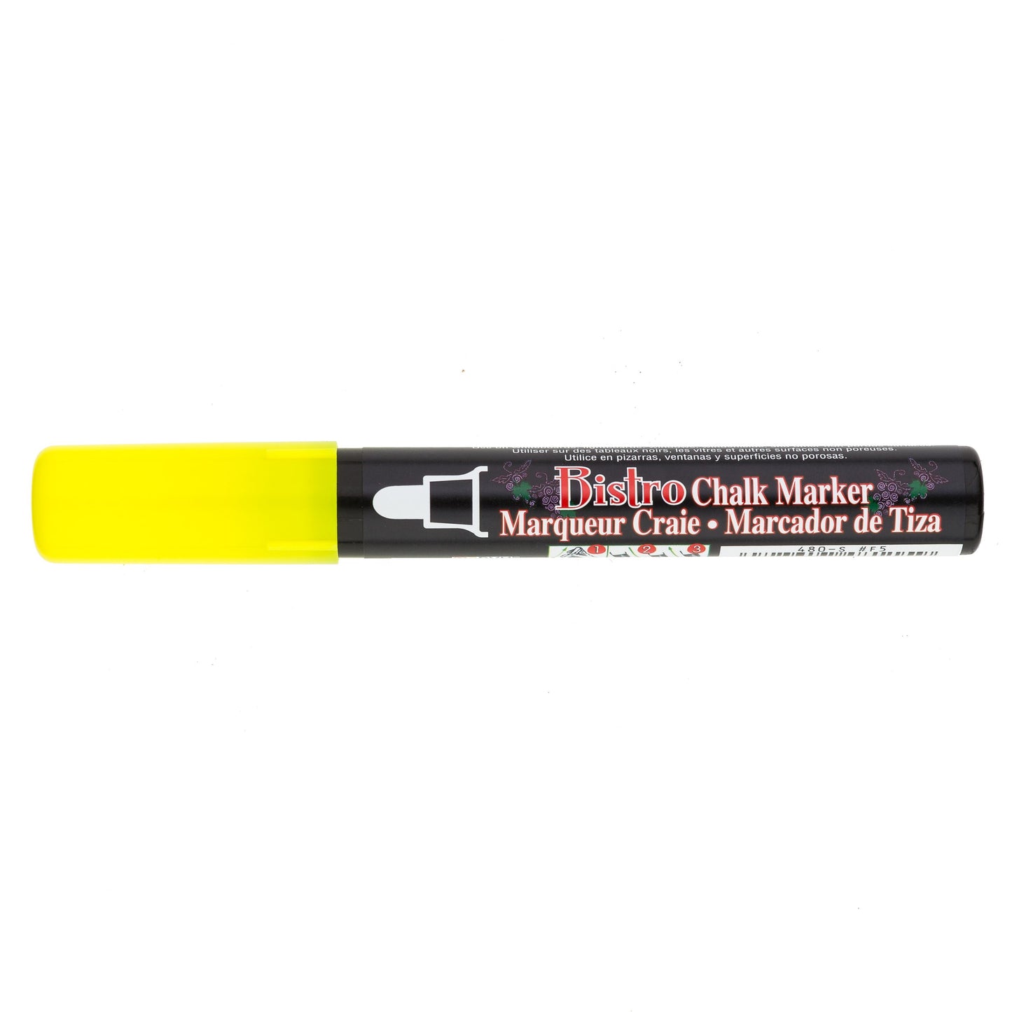 EASY CHALK MARKER FLUORESCENT YELLOW