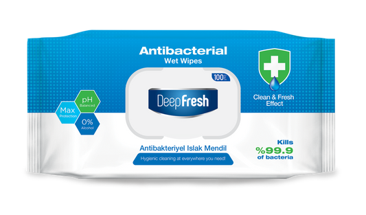 Deep Fresh Antibacterial Wet Wipes