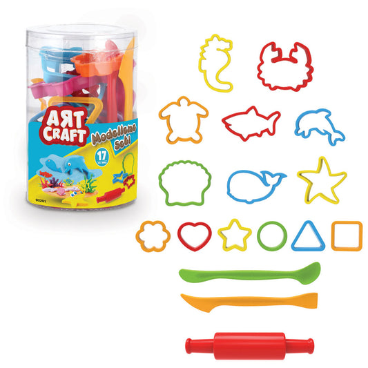Art Craft - Play Dough - Modelling Shape Set