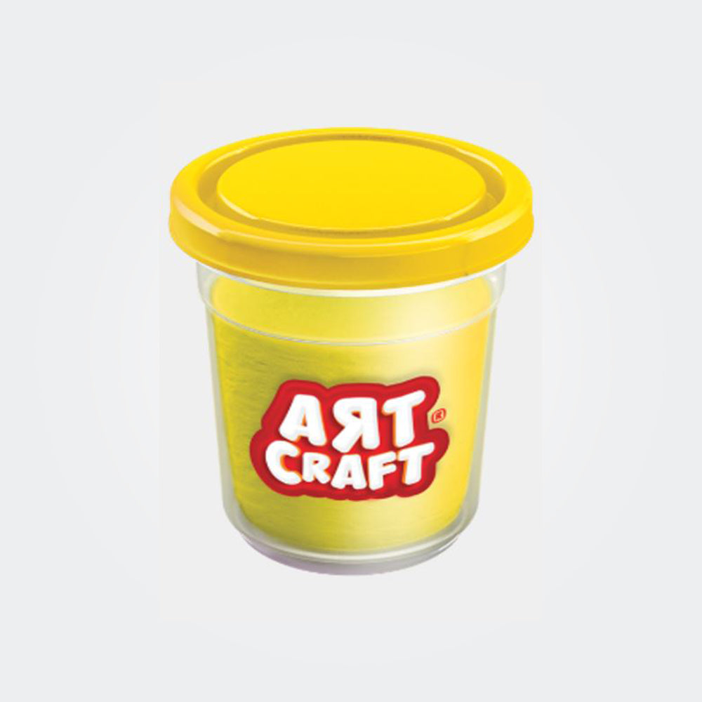 ART CRAFT Yellow Single Dough Pot 140gr