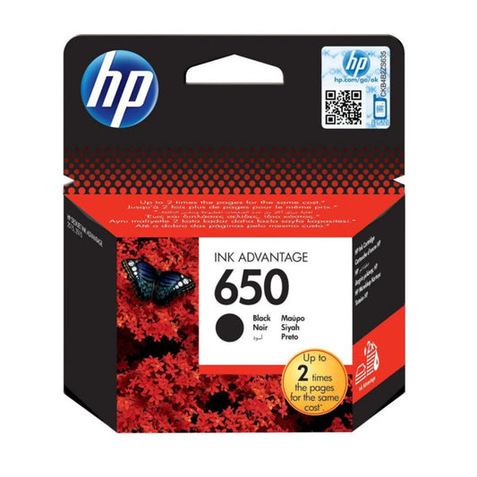 HP Ink - 650 Black
