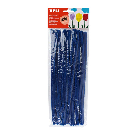 Pipe cleaners blue (Choose amount or pack of 50)