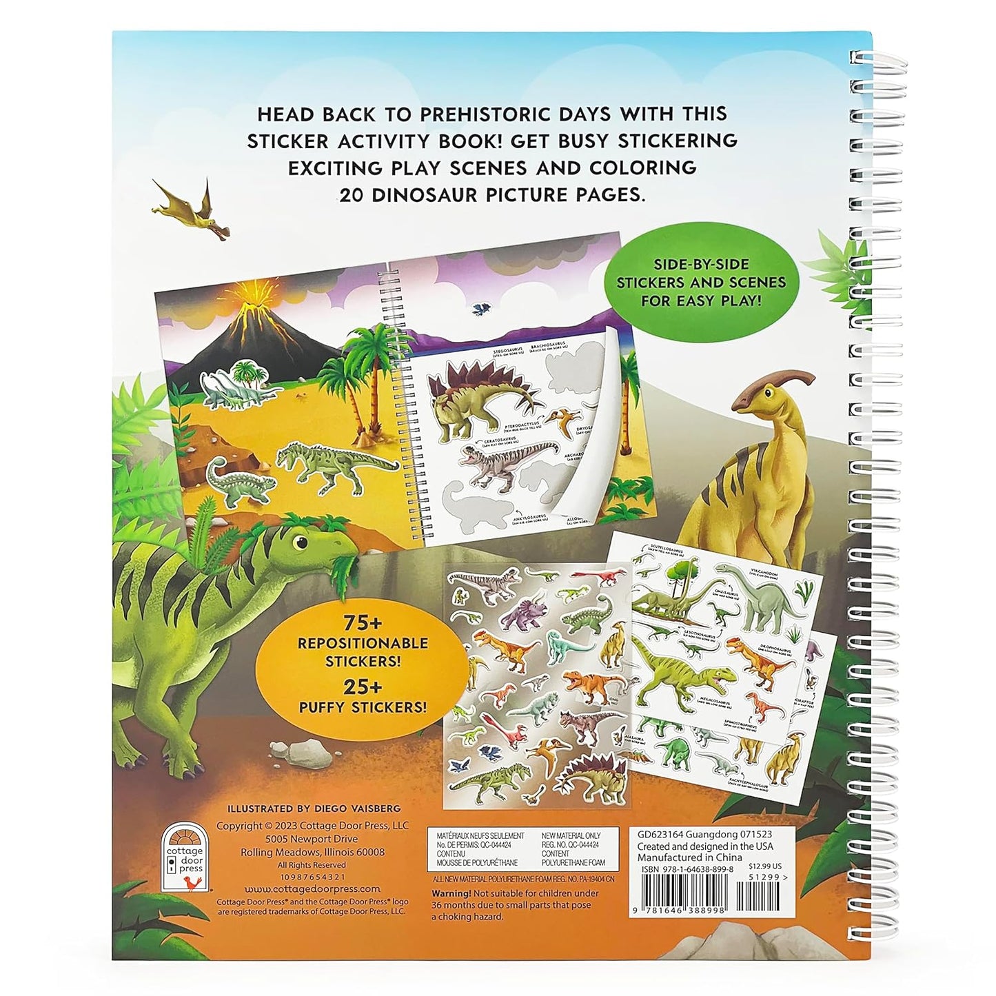 Dinosaurs! Sticker Activity Book