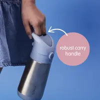 b.box 350ml Insulated Straw Drink Bottle - Chill Out