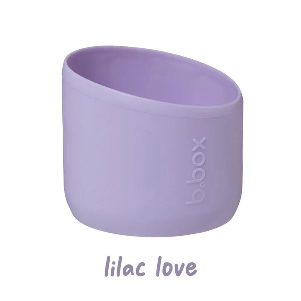 b.box Silicone Bumper for 690ml Insulated Flip Top Bottle - Lilac Love