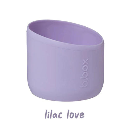 b.box Silicone Bumper for 690ml Insulated Flip Top Bottle - Lilac Love