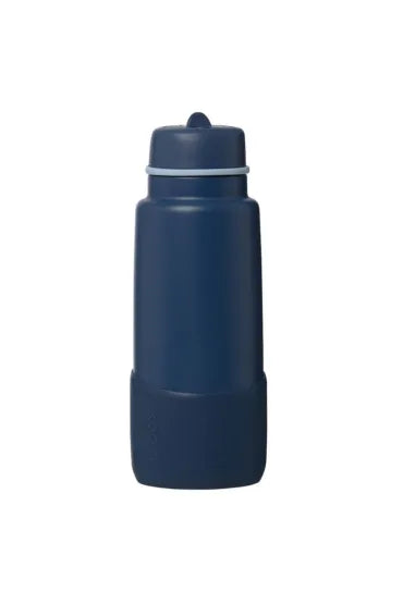b.box Silicone Bumper for 1 Litre Insulated Flip Top Bottle - MIDNIGHT