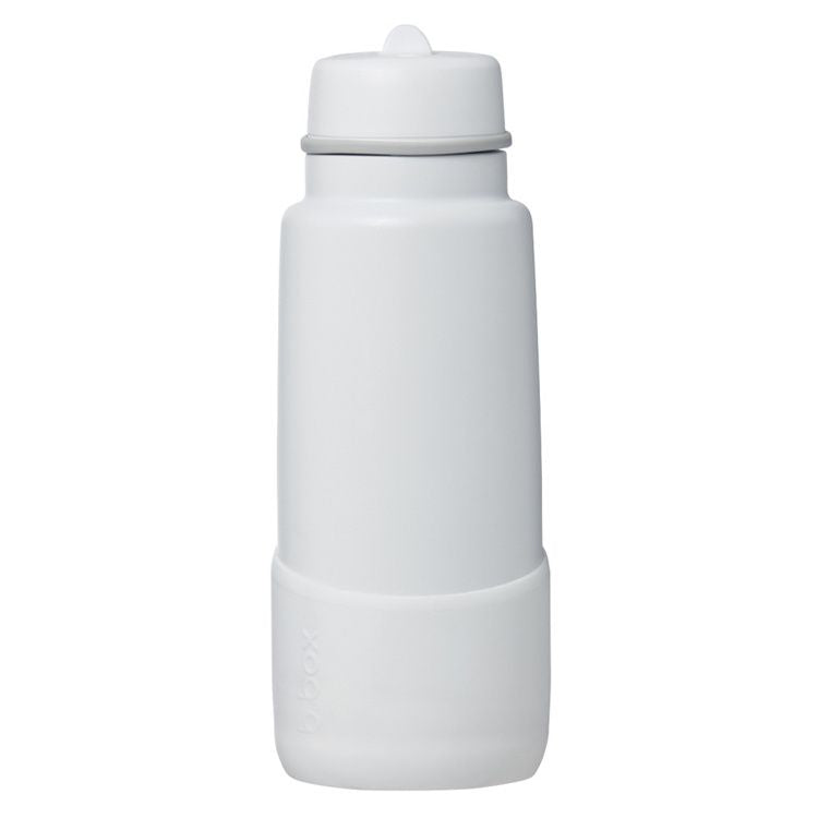b.box Silicone Bumper  for 1 Litre Insulated Flip Top Bottle - White Out
