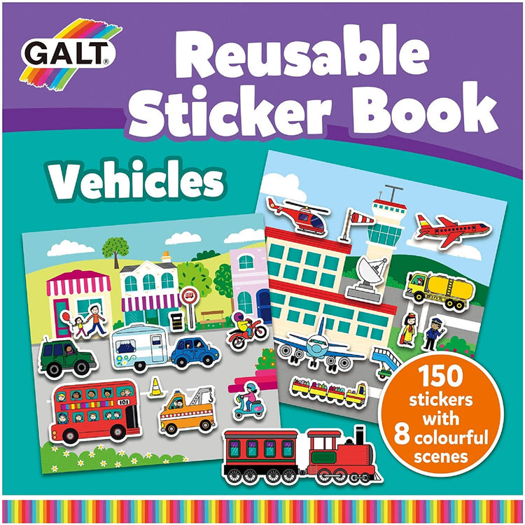 Vehicles Sticker Book