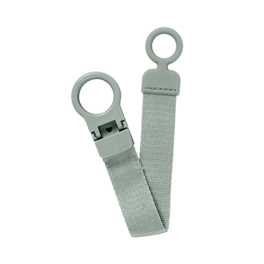 Bibs Pacifier Clip Loop Sage
