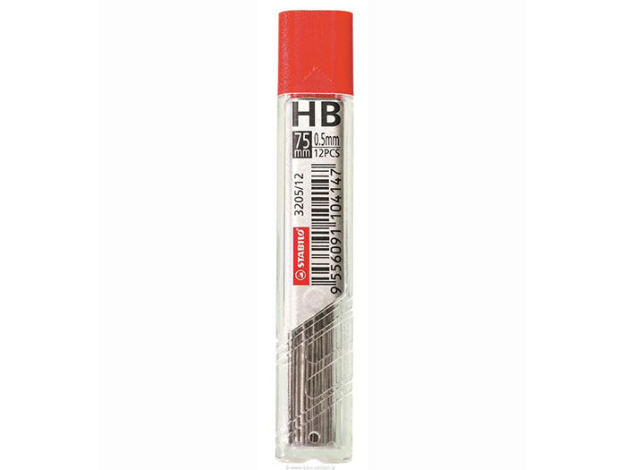 Stabilo HB 0.5mm Pencil Leads 12pcs