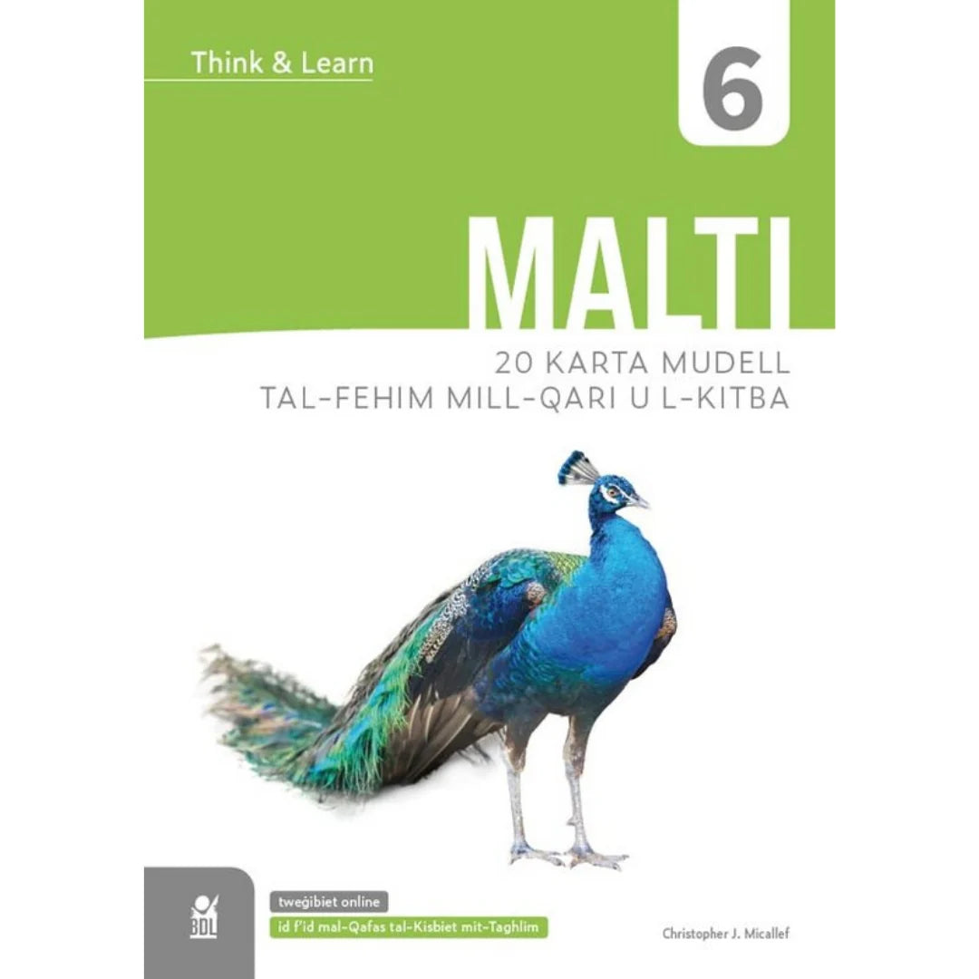 Think and Learn 6 Malti 6 20 Karta Mudell tal-Fehim mill-Qari u l-Kitba