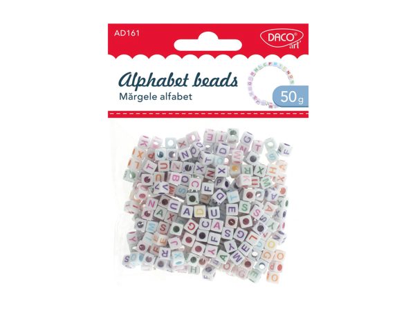 Daco  - Alphabet Beads 50g