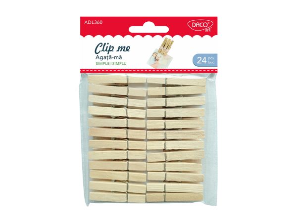Daco  - Clip me 24 pcs