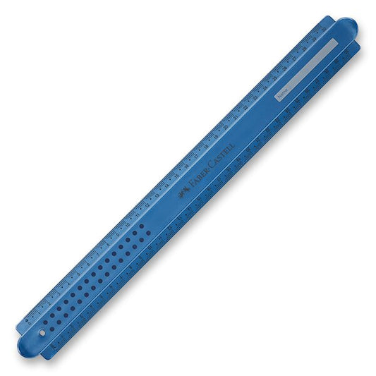 Faber Castell Sparkle Ruler - Blue 30cm