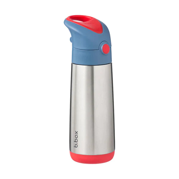 b.box Insulated Straw Bottle - 500ml – Blue Blaze