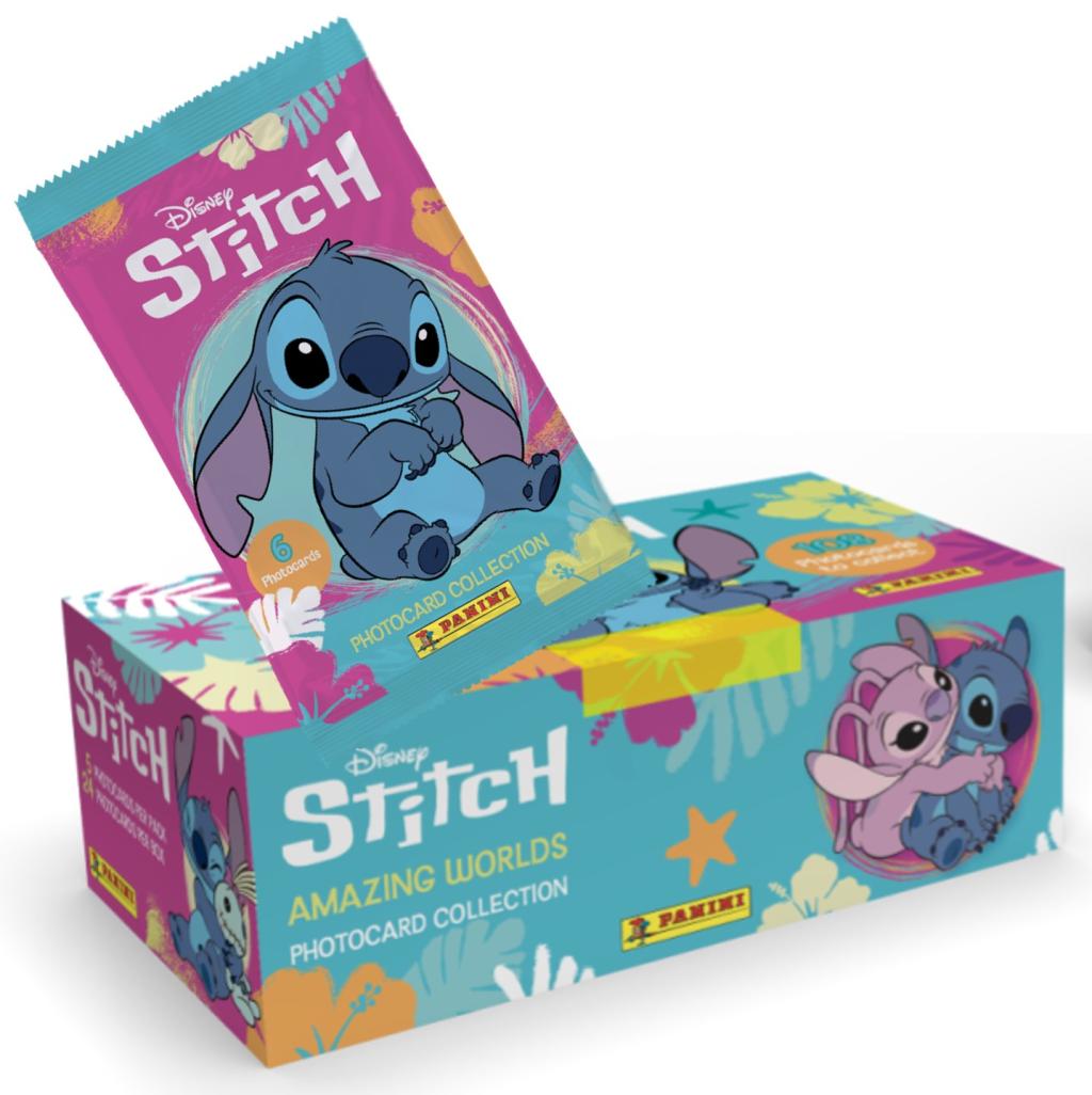 PANINI DISNEY - Stitch Amazing Worlds Photo Cards (5 cards per packet)
